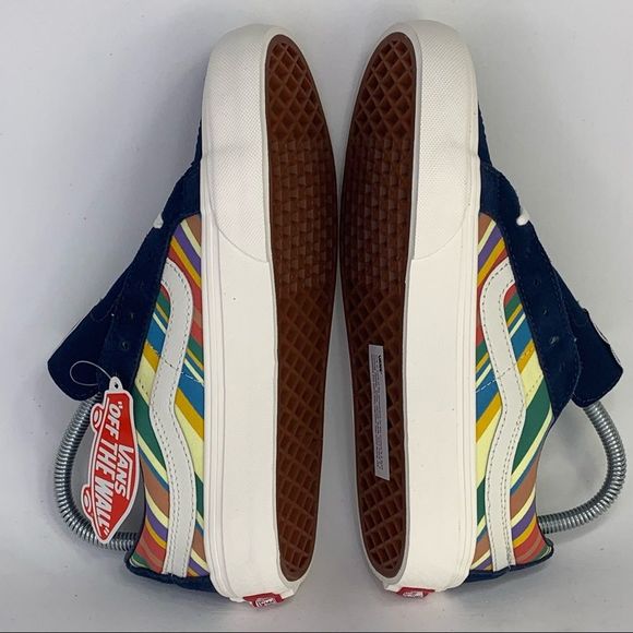 NEW Vans Sk8 Low Reissue Stripe Womens Sz 8 - Picture 7 of 14